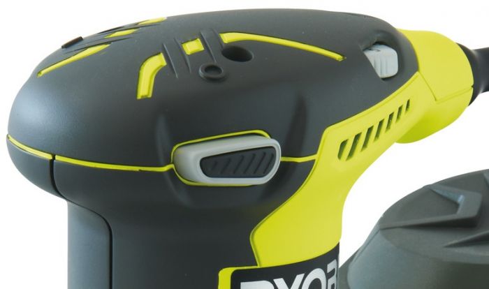 Ryobi Шліфмашина ексцентрикова ROS300, 93х185мм, 300Вт, 0-13000 об / хв, 2.3кг