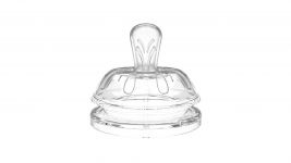 Соска для пляшечки Nuvita 6м+ 2 шт. для густої їжі (+ клапан) NV6064