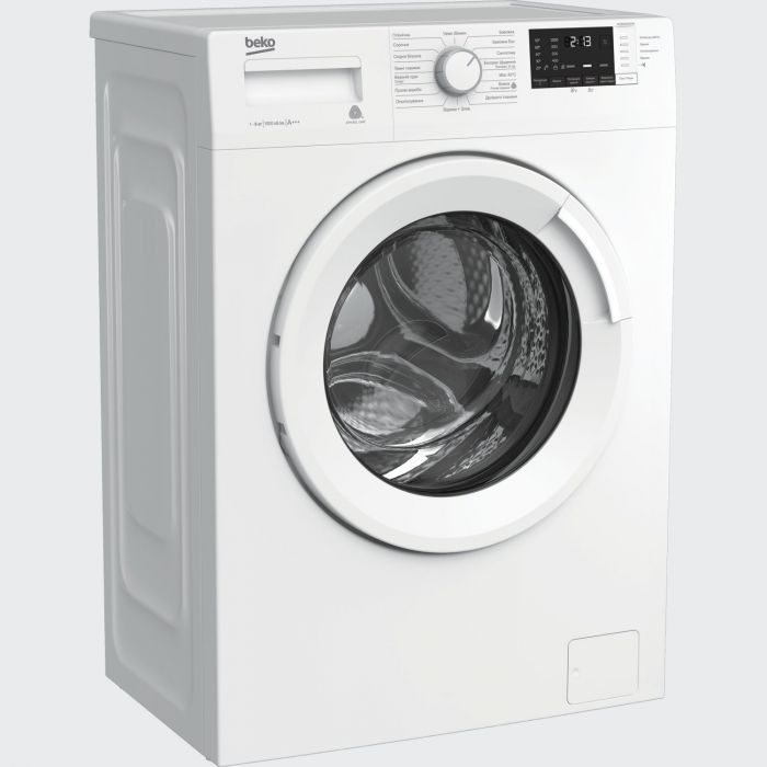 Пральна машина з фронт. зав. BEKO WUE6512XWW, 6кг, 1000, A+++, 40см, Дисплей, Білий