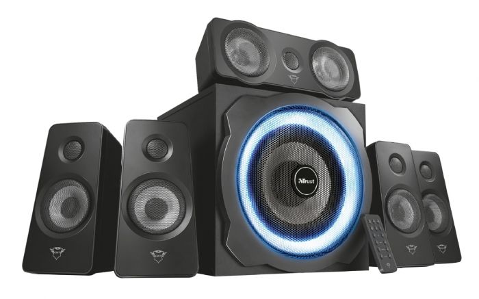 Акустична система (Колонки) Trust 5.1 GXT 658 Tytan Surround Speaker System Black