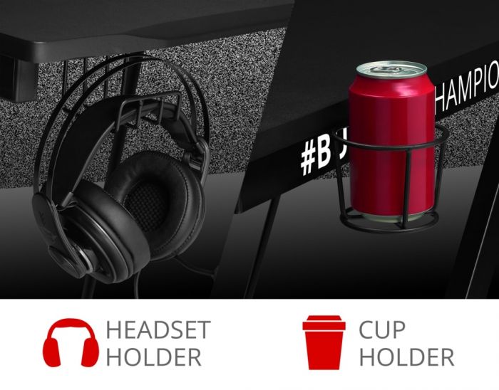 Стіл Trust GXT711 DOMINUS DESK BLACK