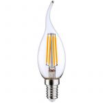 Лампа світлодіодна OSRAM LED BA35 5W (660Lm) 2700K E14 філамент