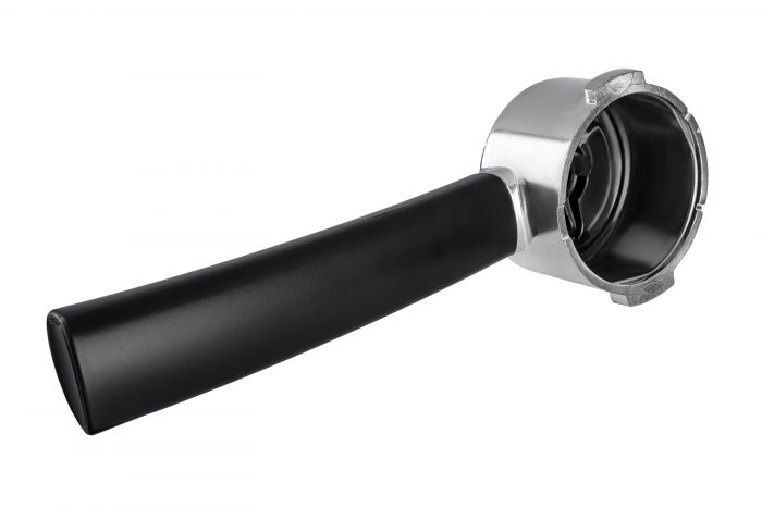 Кавоварка Ardesto ECM-EM14S - 1450Вт/ріжкова/ механіка+електроніка/ резервуар 1,4л/чорний+крем