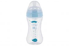 Дитяча Антиколікова пляшечка Nuvita NV6031 Mimic Collection 250мл синя