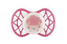 Пустушка симетрична NV7065 Air55 Cool 0m+ "хмаринка" світиться у темряві кольору "пряне яблуко"