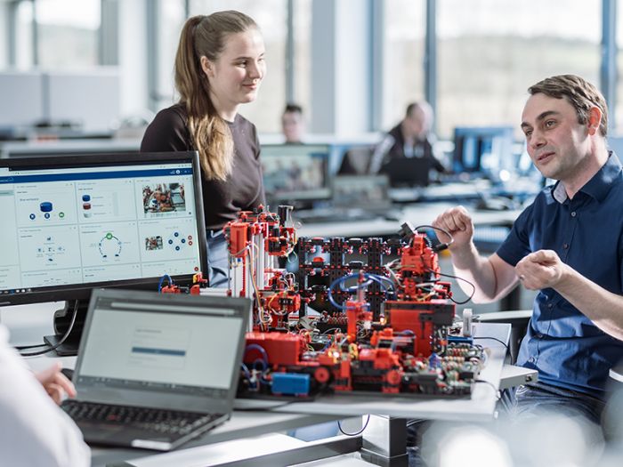 Конструктор fisсhertechnik Trainingsmodelle INDUSTRY 4.0 9В