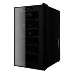 Винна шафа Philco PW18F 65см/18 пляшок/47л./температур 12-18 С/Led-підсвітка/сенсор/дисплей/ чорний