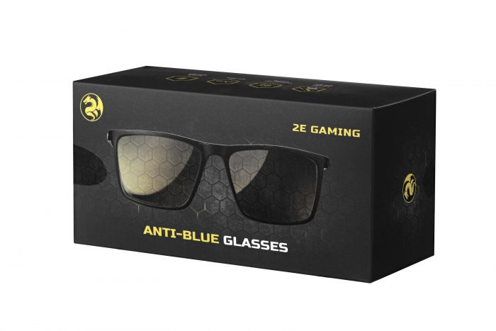 Захисні окуляри 2E GAMING Anti-blue Black-Yellow