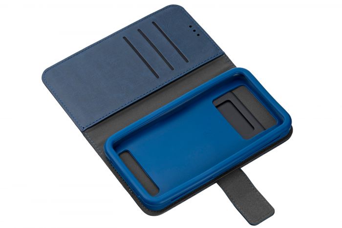 Чохол 2Е Basic для смартфонів 4.5-5`` (< 140*70*10 мм), ECO LEATHER, Navy