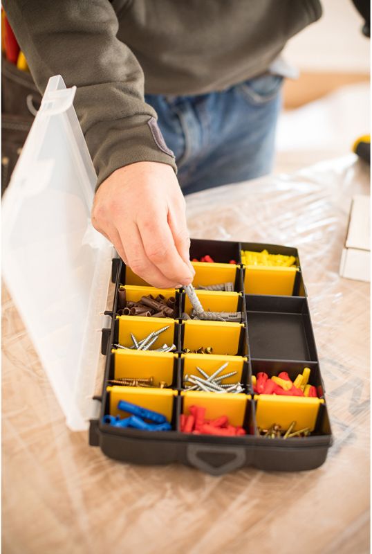 Ящик-органайзер  Stanley, 17 відсіків, 27.2х18.9х4.6см