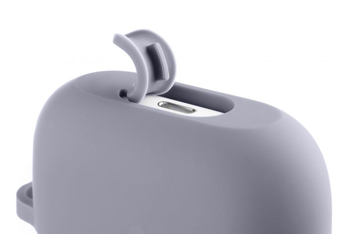 Чохол 2Е для Apple AirPods Pro, Pure Color Silicone (2.5mm) , Grey