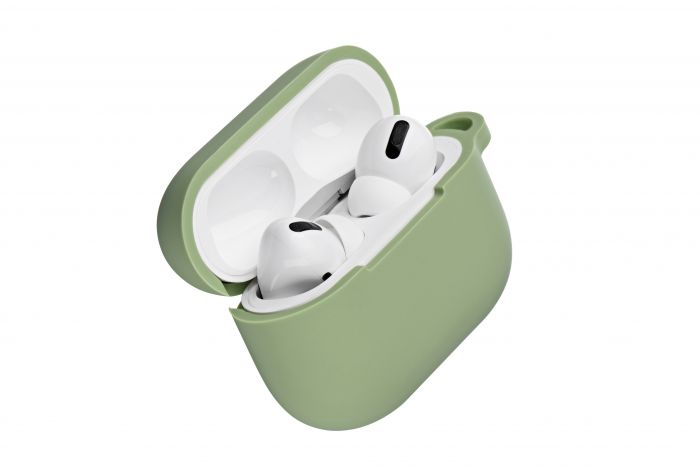 Чохол 2Е для Apple AirPods Pro, Pure Color Silicone (2.5mm) , Light green