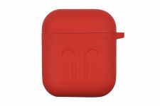 Чохол 2Е для Apple AirPods, Pure Color Silicone Imprint (1.5mm), Rose red