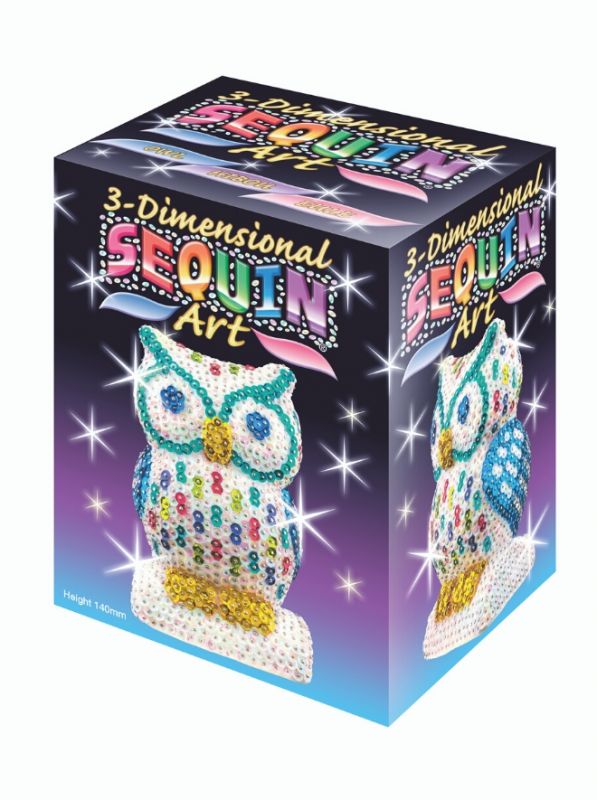 Набір для творчості Sequin Art 3d New Owl