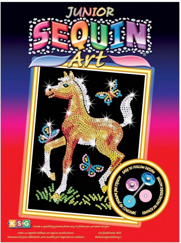 Набір для творчості Sequin Art Red Конячка Фрея 25*34см
