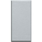 Bticino Axolute Заглушка 1 модуль, колір алюміній