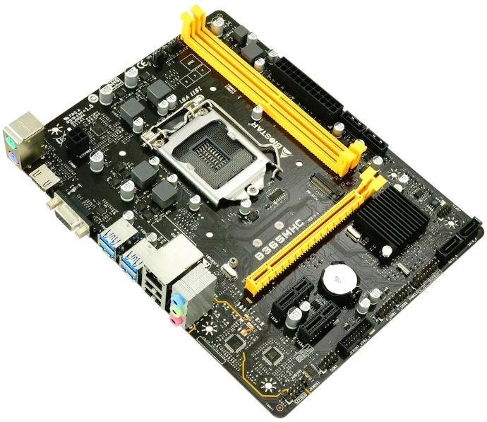 Материнська плата Biostar B365MHC s1151 B365 2xDDR4 HDMI-VGA mATX