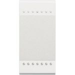 Bticino LivingLight Перемикач проміжний з механічними клемами, розмір 1 модуль, колір білий