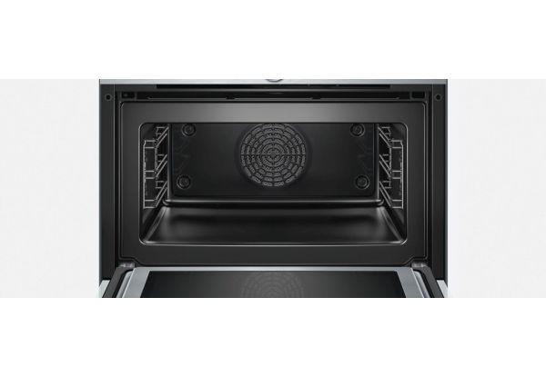 Вбудовувана електрична духова шафа с мікрохв. режимом Siemens CM633GBW1- Ш-45см/7 реж/45л./А/диспл/білий