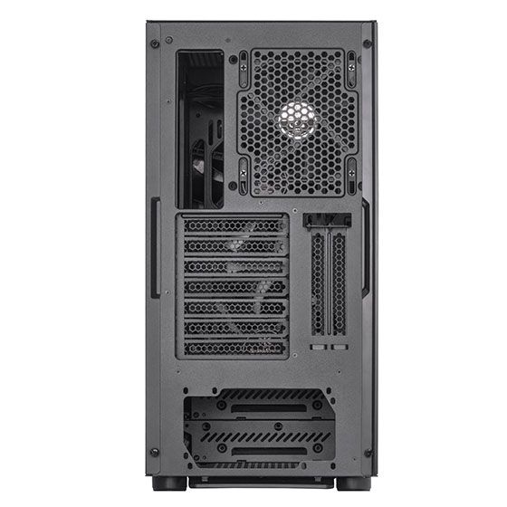 Корпус SilverStone SETA SEA1TB-G, без БЖ, 2xUSB3.0, 1x Type C, 2x200mm Black fan, 1x120mm Black fan, TG Panel, ATX, Aluminum, Titanium on black