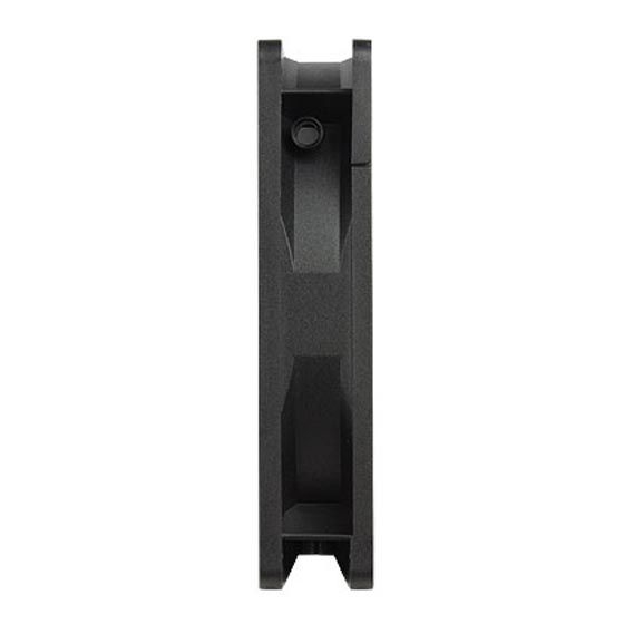 Корпусний вентилятор SilverStone SST-FN121-P 120мм, 3пін,1200 rpm ± 200 rpm, чорний