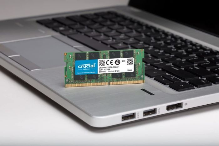 Пам'ять ноутбука Crucial DDR4 32GB 3200