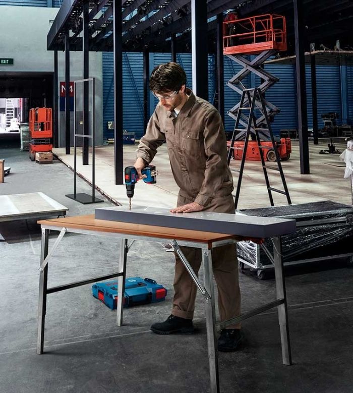 Шуруповерт-дриль Bosch GSB 18 V-50 ударний, solo, 28/50 Нм, 460-1800 об/хв