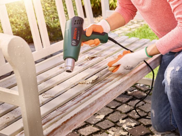 Фен будівельний Bosch EasyHeat 500, 1600 Вт, 300/500°C, 0.89 кг