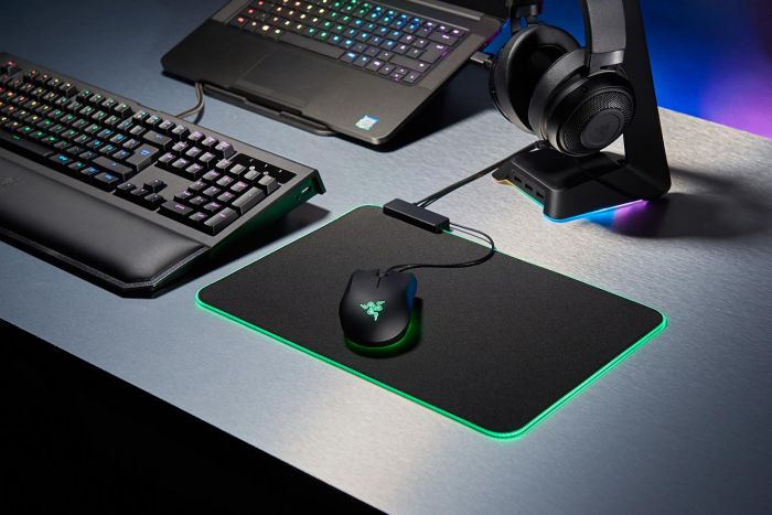 Ігрова поверхня Razer Goliathus Extended Chroma XXL Black (920х294х3мм)