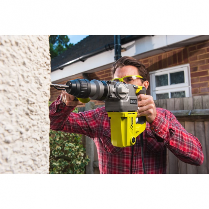 Ryobi Перфоратор RSDS1050-K SDS+ 1050Вт, 26мм, 3.6Дж, 3 режими роботи, 7кг