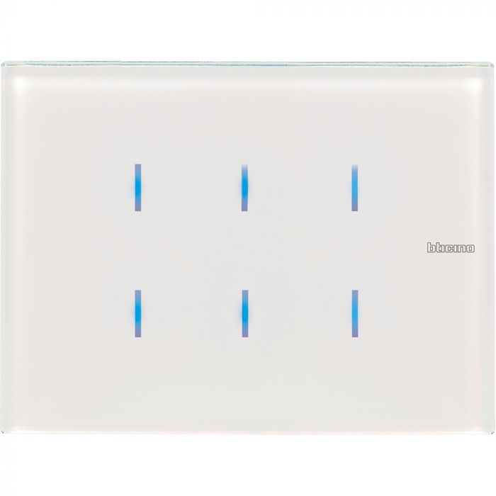 Bticino Axolute White Пристрій управління сенсорне 3 модуля, колір білий