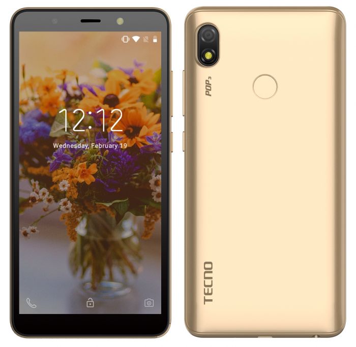 Смартфон TECNO POP 3 (BB2) 1/16Gb 2SIM Champagne Gold