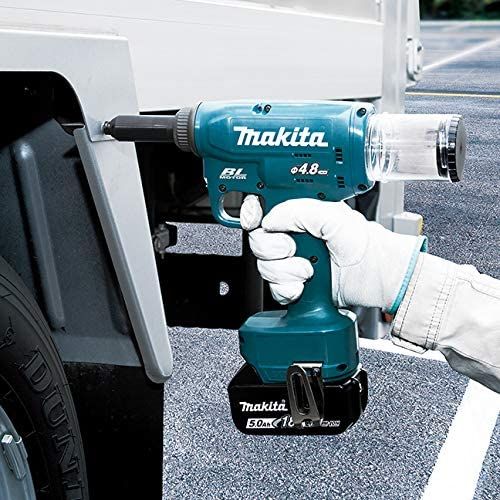 Заклепочник Makita LXT DRV150Z 18B, 10 kN-2.4 мм, 3.2 мм, 4.0 мм, 4.8 мм SOLO