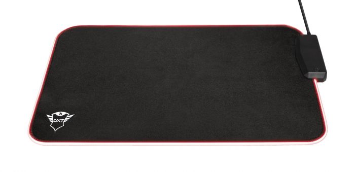 Ігрова поверхність Trust GXT 765 Glide-Flex RGB Mouse Pad with USB Hub Black