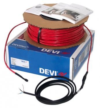 Кабель нагрівальний DEVIFlex 10T, 2х жильний, 3.75 кв.м, 505W, 50м, 230V
