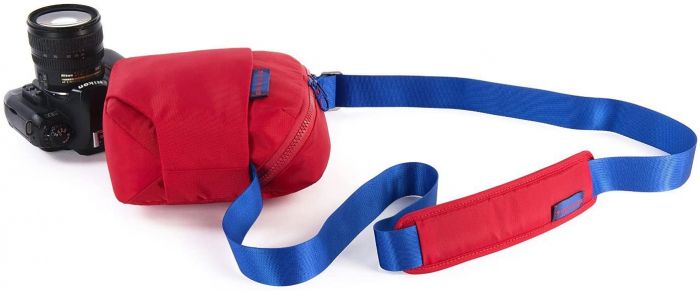 Сумка для цифр фотоапарату, Tucano Bella Bag Holster, червона