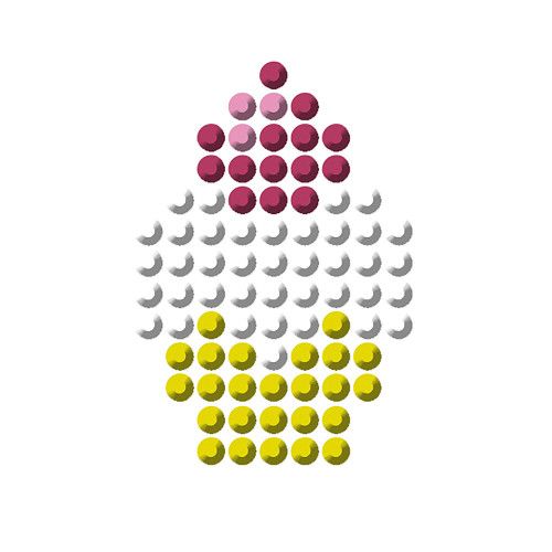 Набір для творчості Janod Наліпки Пікселі J07884