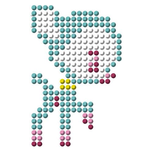 Набір для творчості Janod Наліпки Пікселі J07884