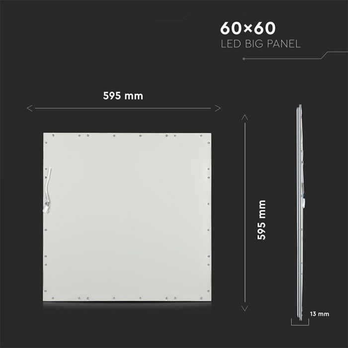 Панель світлодіодна V-TAC, 29W, SKU-62416, 600х600mm, 4000К, 230V, IP20