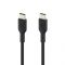 Кабель Belkin USB-С - USB-С, PVC, 1m, black