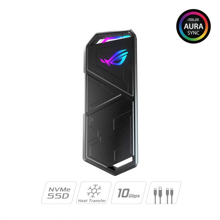 Корпус до SSD M.2 PCIe NVMe STRIX ARION ESD-S1C/BLK/G/AS USB 3.2 Gen2 Type-C (2230/2242/2260/2280)