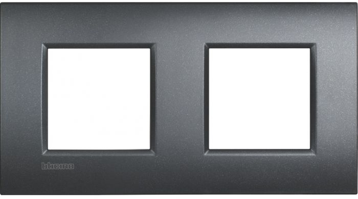 LivingLight Рамка AIR 2 пости, Антрацит