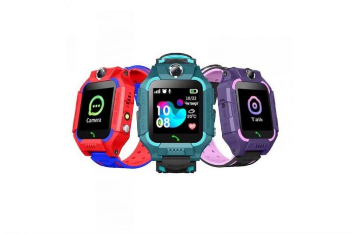 Дитячий GPS годинник-телефон GOGPS ME K24 Червоний