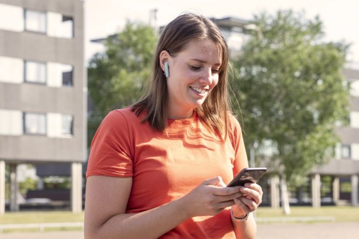 Навушники Trust Primo Touch True Wireless Mic Mint