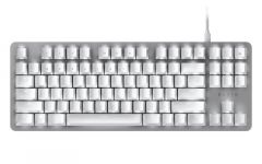 Клавіатура ігрова Razer BlackWidow Lite Orange Switch Mercury USB US LED, White