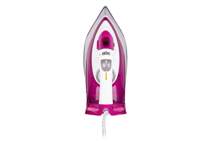 Праска Ardesto IR-C2230-BUR / 2200Вт /300мл/пар/самоочищення /антикапля /керам.под /малиновий