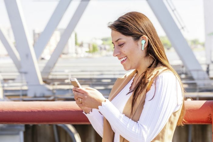 Навушники Trust Nika Touch True Wireless Mic Mint