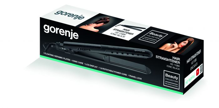 Випрямляч  для волосся Gorenje HS110BK