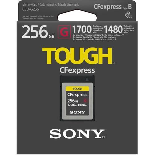 Карта пам'яті Sony CFexpress Type B 256GB R1700/W1480