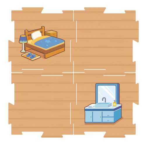 Додатковий набір (розширення) Makeblock mTiny Coding Kit My World Map Pack